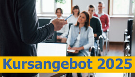 Das Kursprogramm für den Brancheneinführungskurs 2025.