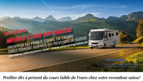 Profiter dès à présent du cours faible de l'euro chez votre revendeur suisse!